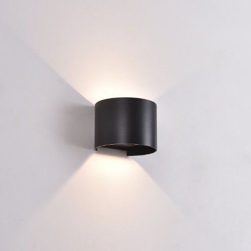 Immagine di Applique Compatta IP65 Led 11w Biemissione Kowa Nero ACB