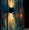 Immagine di Applique Esterni Biemissione Corten Led CCT Ottica Regolabile IP65 Glowi ACB