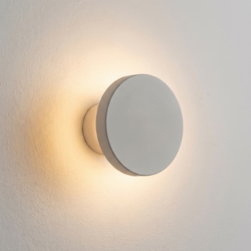 Immagine di Applique Led Luce Decorativa Parete IP54 Corvus Bianco ACB
