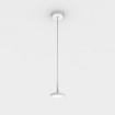 Immagine di Sospensione Compatta Disco Bianco 12 cm Led 3000k Corvus ACB