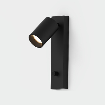 Immagine di Applique Nera Luce Orientabile GU10 Dimmerabile Gina ACB