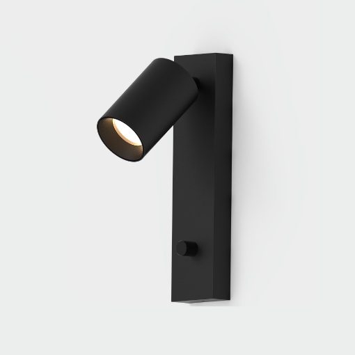 Immagine di Applique Nera Luce Orientabile GU10 Dimmerabile Gina ACB