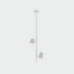 Immagine di Lampada Soffitto Nera Asta Con Faretti Ruotabili Gina ACB