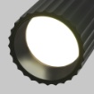 Immagine di Faretto da Soffitto Cilindro Rigato Orientabile Nero Calipso Maytoni
