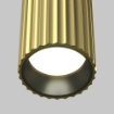 Immagine di Faretto Da Soffitto Calipso Ottone Cilindro Zigrinato Maytoni