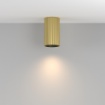 Immagine di Faretto Da Soffitto Calipso Ottone Cilindro Zigrinato Maytoni
