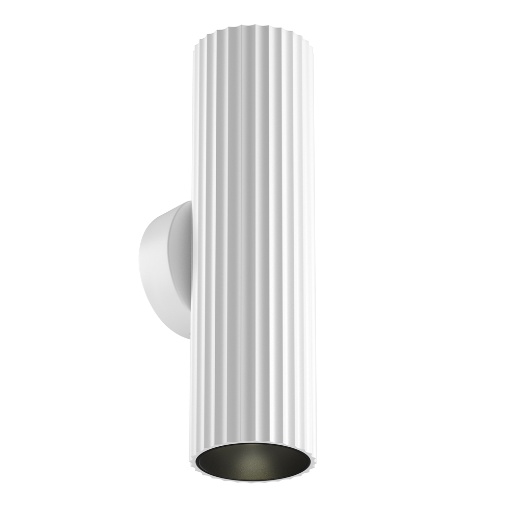 Immagine di Applique Cilindro Rigato Bianco 20cm Calipso 2xGU10 Maytoni