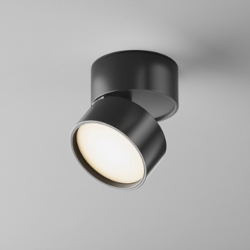 Immagine di Faretto Led Orientabile Nero Da Soffitto 12w 3000k 4000k Onda Maytoni