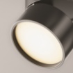 Immagine di Faretto Led Orientabile Nero Da Soffitto 12w 3000k 4000k Onda Maytoni
