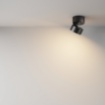 Immagine di Faretto Led Orientabile Nero Da Soffitto 12w 3000k 4000k Onda Maytoni