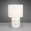 Immagine di Lampada da Tavolo Ceramica Bianca 47 cm Kate Trio