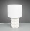 Immagine di Lampada da Tavolo Ceramica Bianca 47 cm Kate Trio