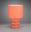 Immagine di Lampada in Ceramica da Tavolo Moderna Arancione 47 cm Kate Trio