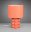Immagine di Lampada in Ceramica da Tavolo Moderna Arancione 47 cm Kate Trio