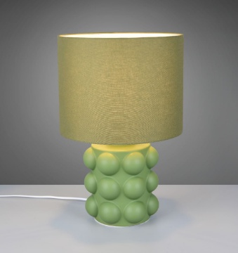 Immagine di Lampada in Ceramica Verde da Tavolo 47 cm Kate Trio