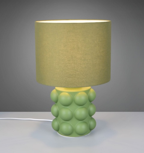 Immagine di Lampada in Ceramica Verde da Tavolo 47 cm Kate Trio