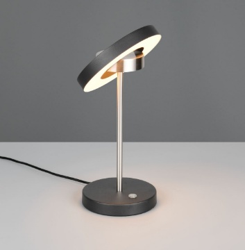 Immagine di Lumetto Guano Nero Nichel Led CCT Dimmerabile Trio