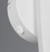 Immagine di Applique Led Napoli Bianca Con Sfera Vetro 11w CCT Trio