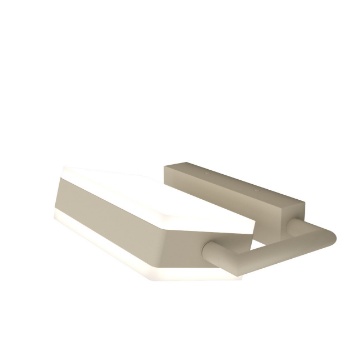 Immagine di Applique Sabbia Ruotabile Led 19w CCT Top Light Kubi