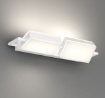 Immagine di Lampada Parete Soffitto Bianca Luci Led Ruotabili 38w CCT Top Light Kubi