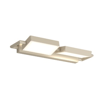 Immagine di Lampada da Parete Sabbia Luci Led Ruotabili 38w CCT Top Light Kubi