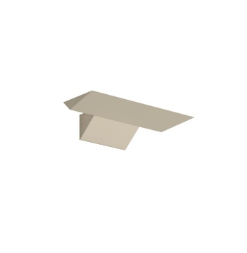 Immagine di Applique da Parete Moderna Sabbia Led 18w CCT Top Light Tera
