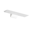 Immagine di Applique Moderna Tera Bianca 50 cm Led 3000k 4000k Top Light