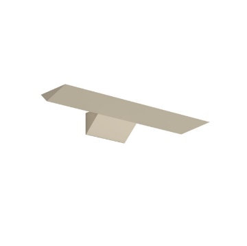 Immagine di Applique Design Origami Sabbia 50 cm Led 3000k 4000k Top Light Tera
