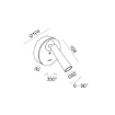 Immagine di Applique Led Compatta Luce Orientabile Per Comodini Gea