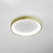 Immagine di Plafoniera Led Tonda Colorata Krizia 38 cm Dimmerabile CCT Gea Luce