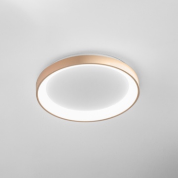 Immagine di Plafoniera Led Tonda Colorata Krizia 38 cm Dimmerabile CCT Gea Luce