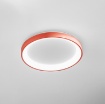 Immagine di Plafoniera Led Tonda Colorata Krizia 38 cm Dimmerabile CCT Gea Luce