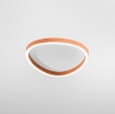 Immagine di Plafoniera Colorata Ovale Biemissione Led 46w CCT Ecaris Gea