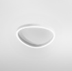 Immagine di Plafoniera Colorata Ovale Biemissione Led 46w CCT Ecaris Gea