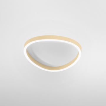 Immagine di Plafoniera Colorata Ovale Biemissione Led 46w CCT Ecaris Gea