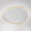 Immagine di Plafoniera Moderna Ecaris Ovale 80cm Led 72w Biemissione CCT Gea