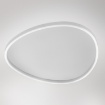 Immagine di Plafoniera Moderna Ecaris Ovale 80cm Led 72w Biemissione CCT Gea