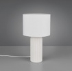 Immagine di Lampada da Tavolo Bianca in Ceramica Blair Trio