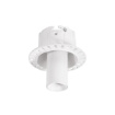 Immagine di Incasso a Scomparsa Cilindro Bianco Orientabile Led 8w 3000k Ottica 40 Gea