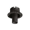 Immagine di Incasso Cilindro Nero Orientabile Led 8w 3000k Ottica 40 Gea