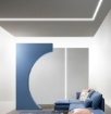 Immagine di Profilo Incasso In Alluminio Per 2 Strip Led Gorizia XL 2 mt Intec Light
