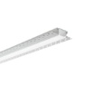 Immagine di Profilo Per Strip Led Gorizia-S Grigio 2 Metri Incasso Rapido Per Cartongesso Intec