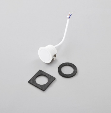 Immagine di Faretto Incasso Nero Led 3w Con Ghiera Intercambiabile 44mm Dama Intec