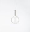 Immagine di Lampada a Sospensione Led Ampolla Vetro Trasparente 20 cm Perenz