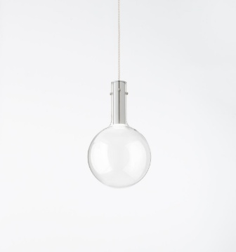 Immagine di Lampada a Sospensione Led Ampolla Vetro Trasparente 20 cm Perenz