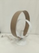 Immagine di Lampada Comodino Cerchi Tortora Bianco Bolla Be Light