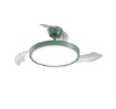Immagine di Ventilatore da Soffitto Pale a Scomparsa Con Luce Led CCT Telecomando Myra Perenz