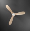 Immagine di Ventilatore da Soffitto Pale Legno Chiaro 20mq Runa Perenz