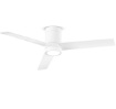Immagine di Ventilatore Tre Pale Legno Bianco Noce 23mq con Luce Telecomando Antares Perenz