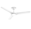 Immagine di Ventilatore da Soffitto Bianco 25mw con Telecomando Luce Led Nova Perenz